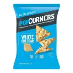 POP CORNERS WHITE CHEDDAR  7Z