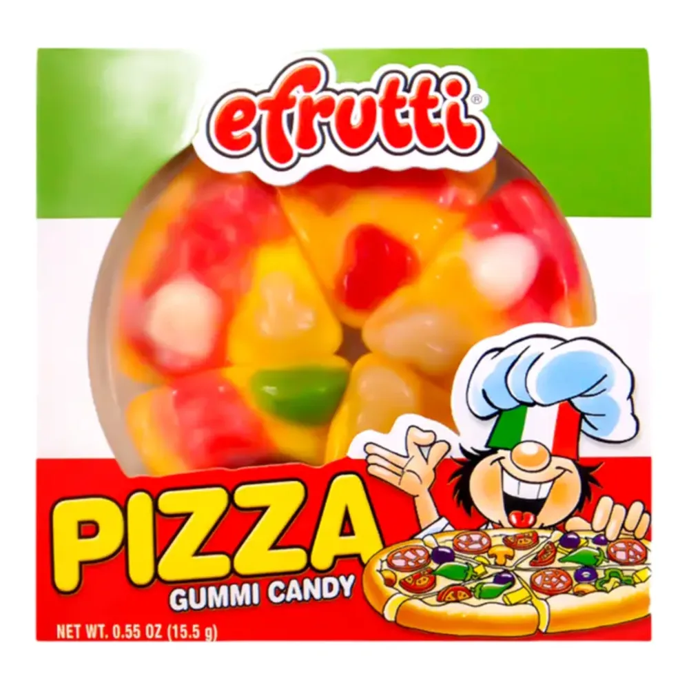 813805005060 EFRUTTI PIZZA GUMMI CANDY 1CT - Image 1