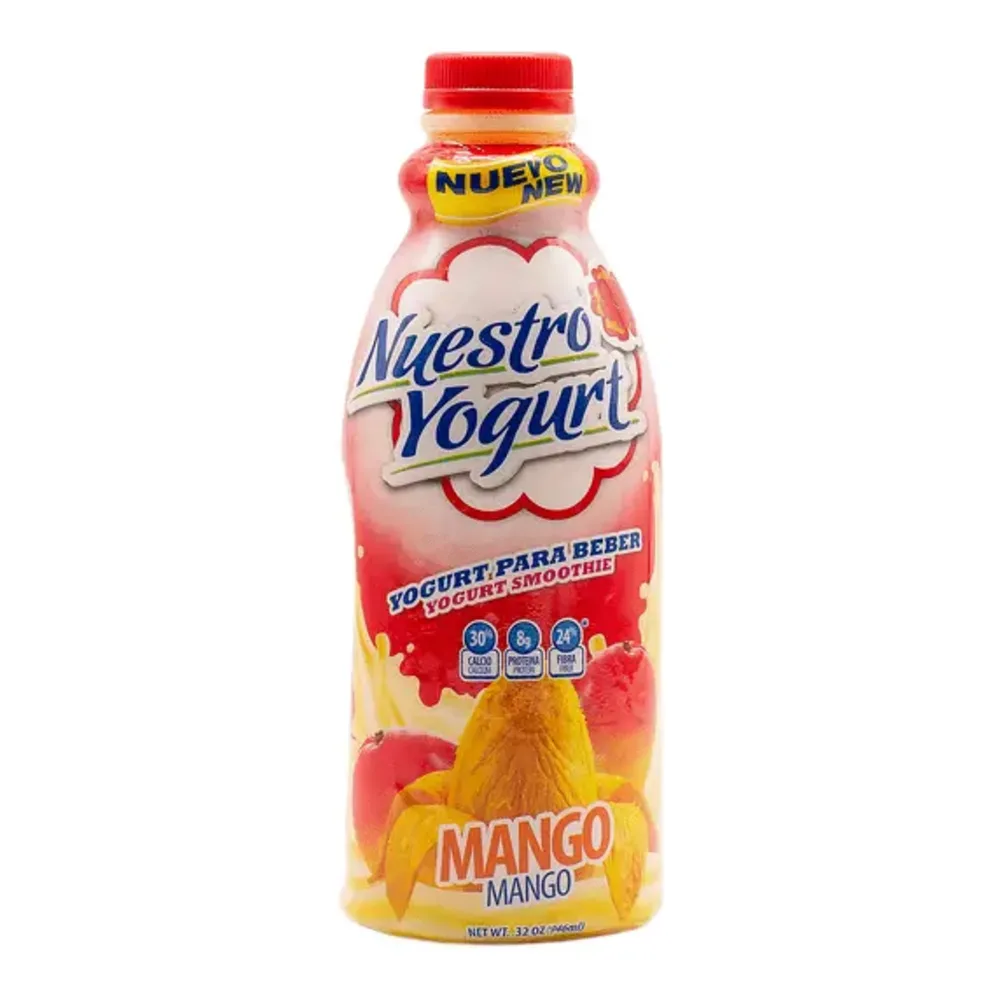 814633018192 NUESTRA COCINA YOGURT MANGO 32Z - Image 1