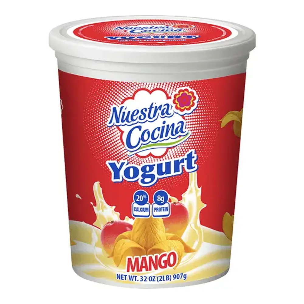 814633019571 NUESTRA C/YOGURT MANGO 32Z - Image 1