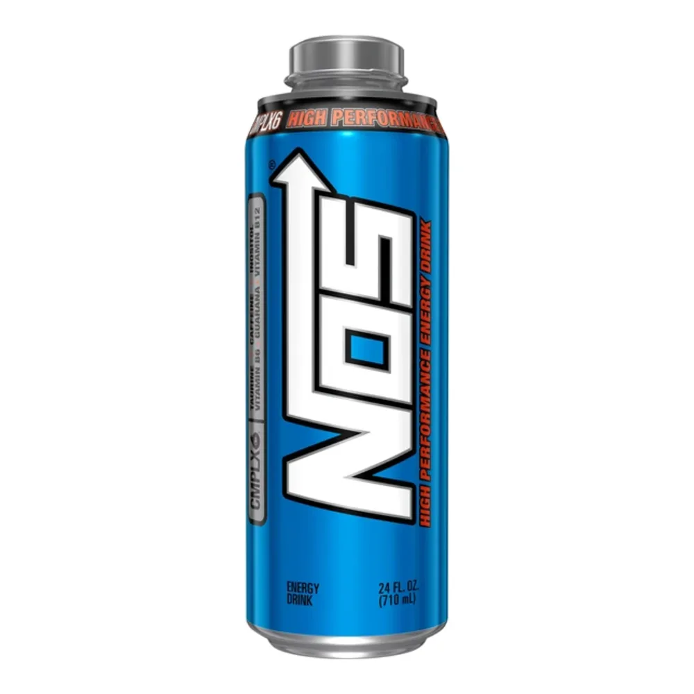 815154020077 NOS ENERGY DRINK CAN 24Z - Image 1