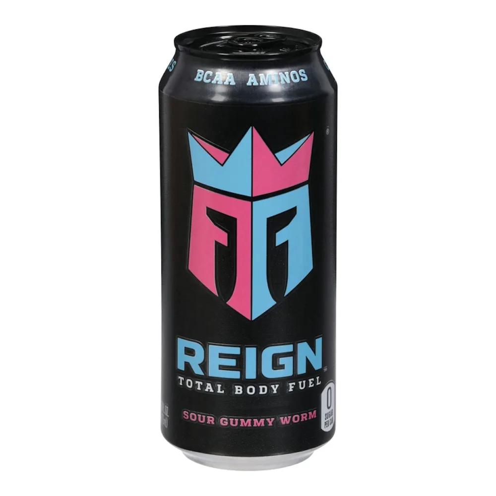 815154025973 REIGN FUEL SOUR GUMMY WORM 12Z - Image 1