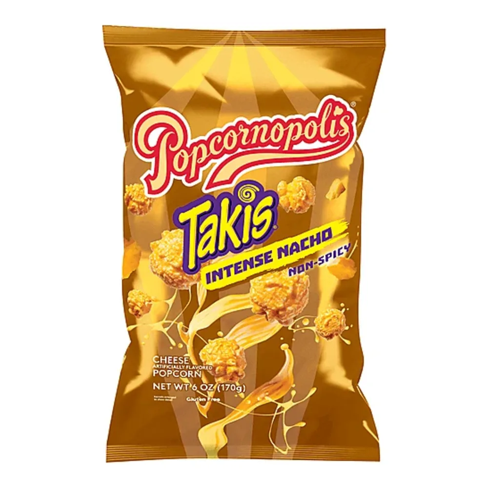 815196016380 BARCEL TAKIS FUEGO POPCORN HOT 6Z - Image 1