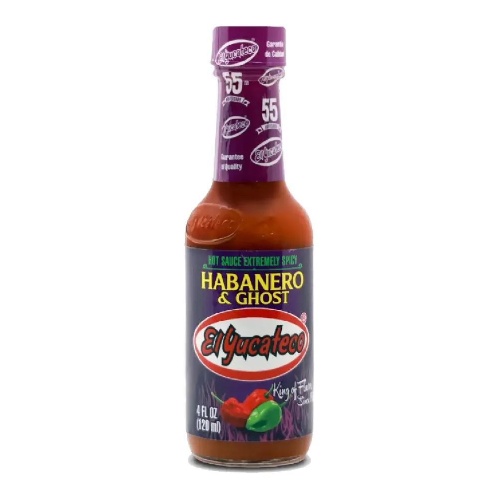 816493010385 EL YUCATECO HABANERO & GHOST SAUCE 4Z - Image 1