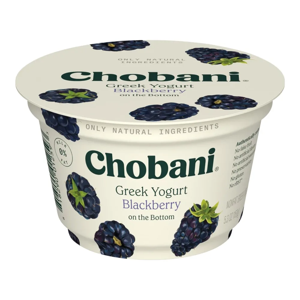 818290012593 CHOBANI GREEK YOGURT BLKBRY 5Z - Image 1