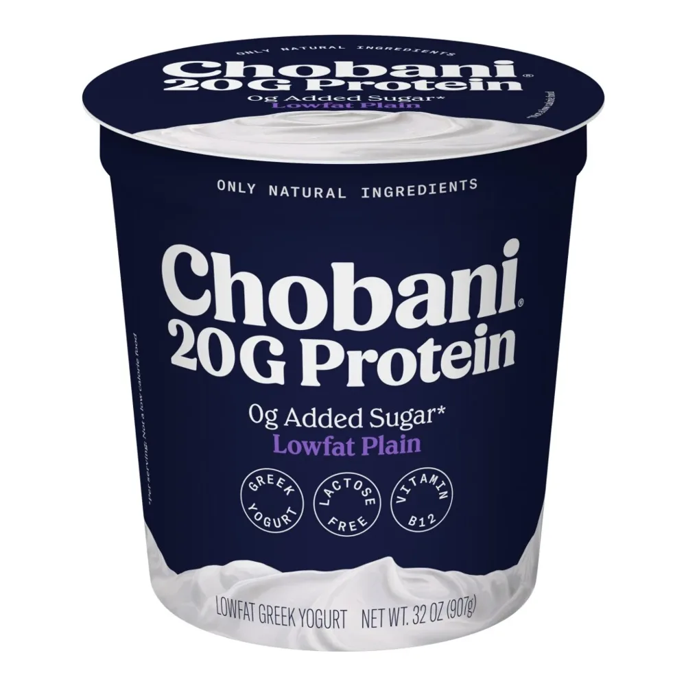 818290015907 CHOBANI 20G YOG PLAIN 32Z - Image 1