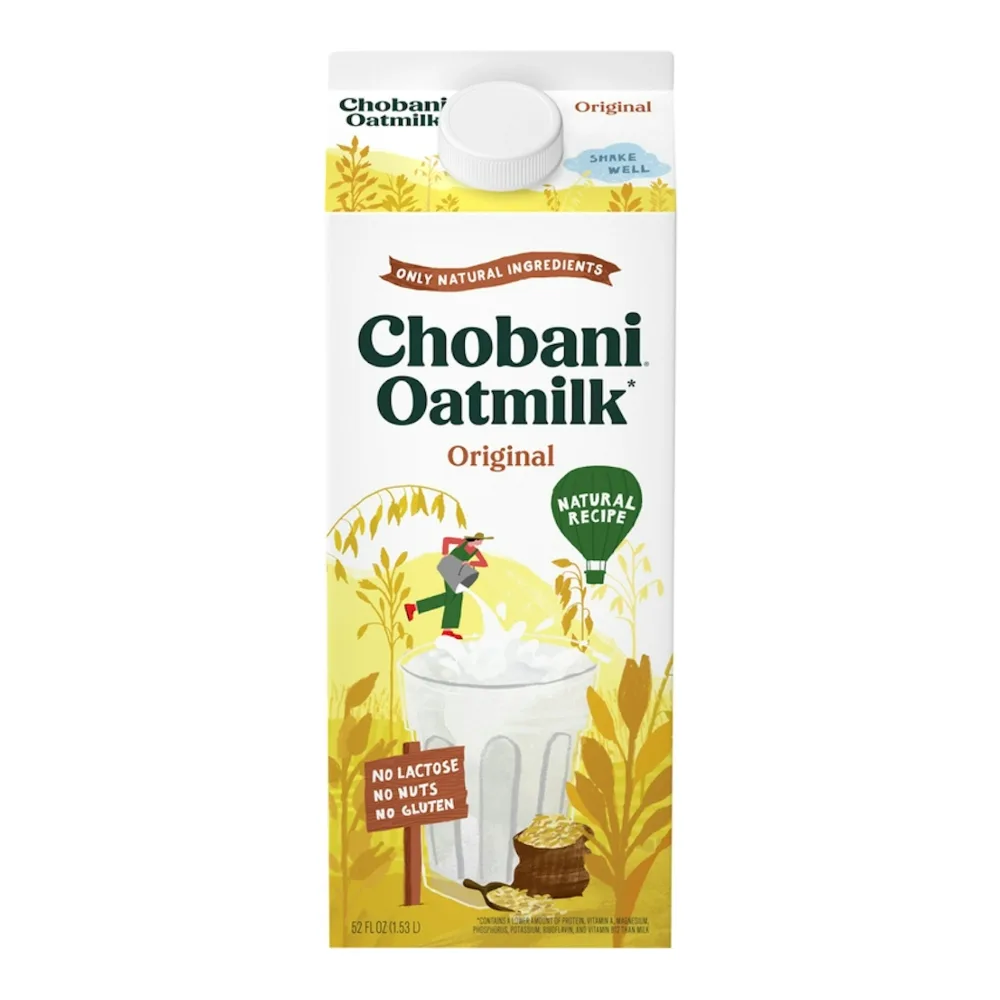 818290016980 CHOBANI OAT MILK PLAIN 52Z - Image 1