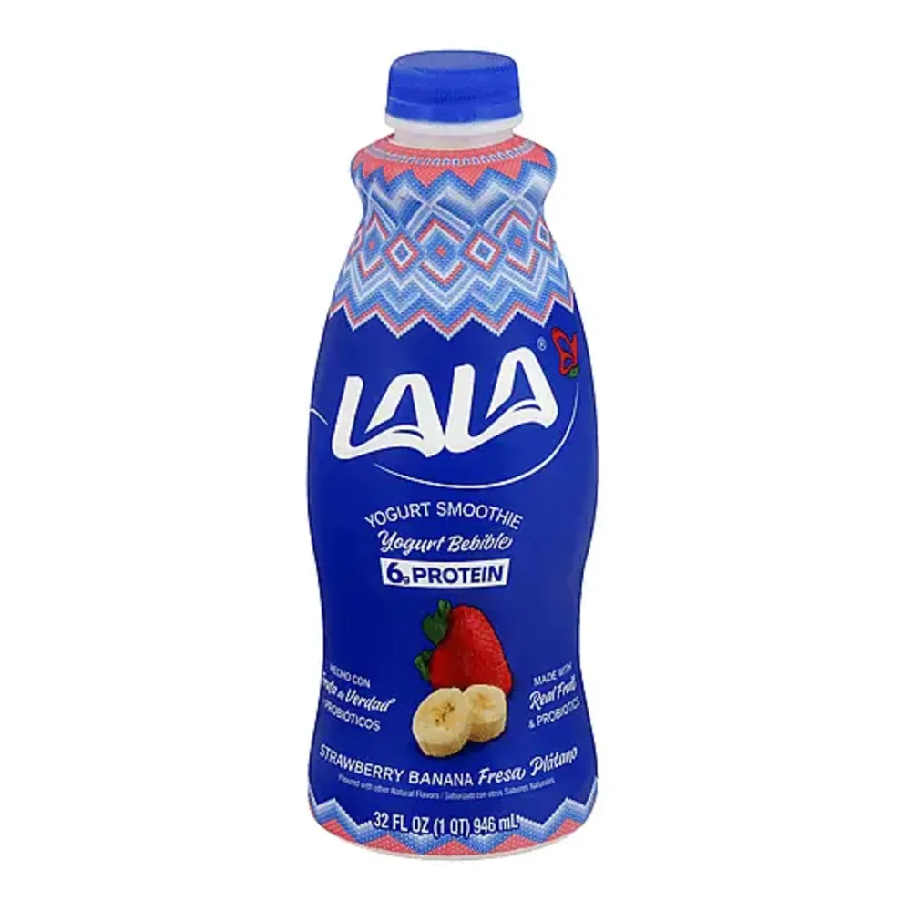 819393020690 LALA SMOOTHIE STRBRY BANANA 32Z - Image 1