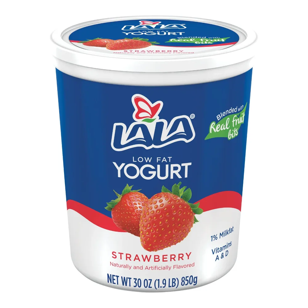 819393021567 LALA YOGURT STRAWBERRY 32Z - Image 1