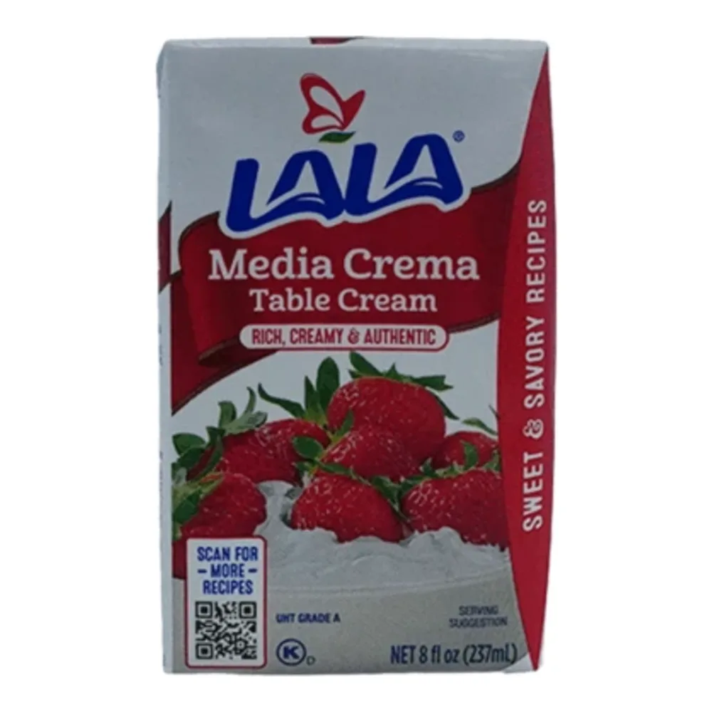 819393022472 LALA MEDIA CREMA TABLE CREAM 8Z - Image 1