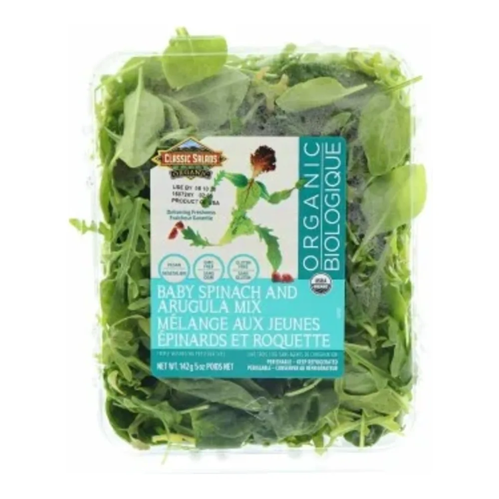 823734014101 ORGANIC BABY SPINACH & ARUGULA 5Z - Image 1