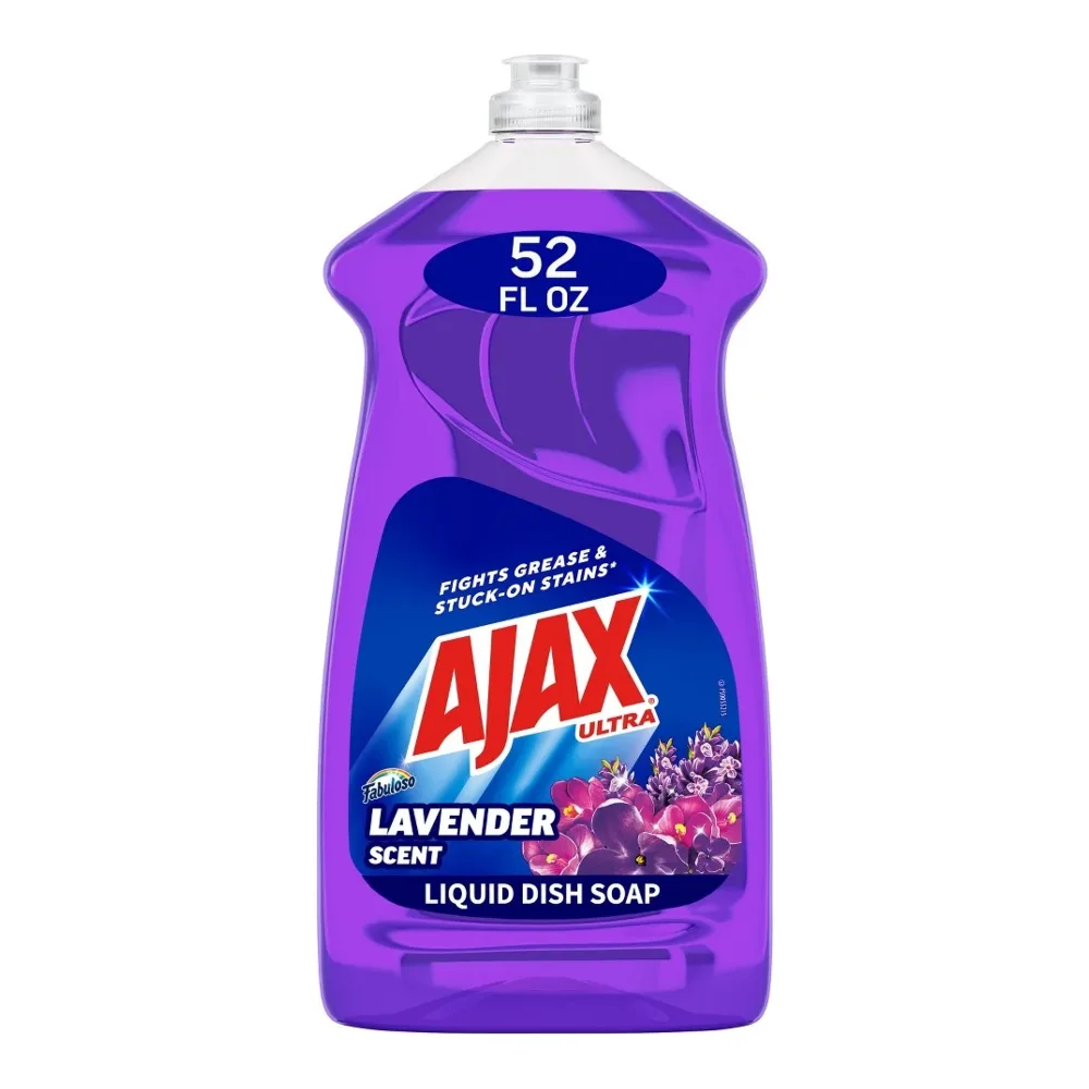 827854012696 AJAX DISH LIQUID LAVENDER 52Z - Image 1