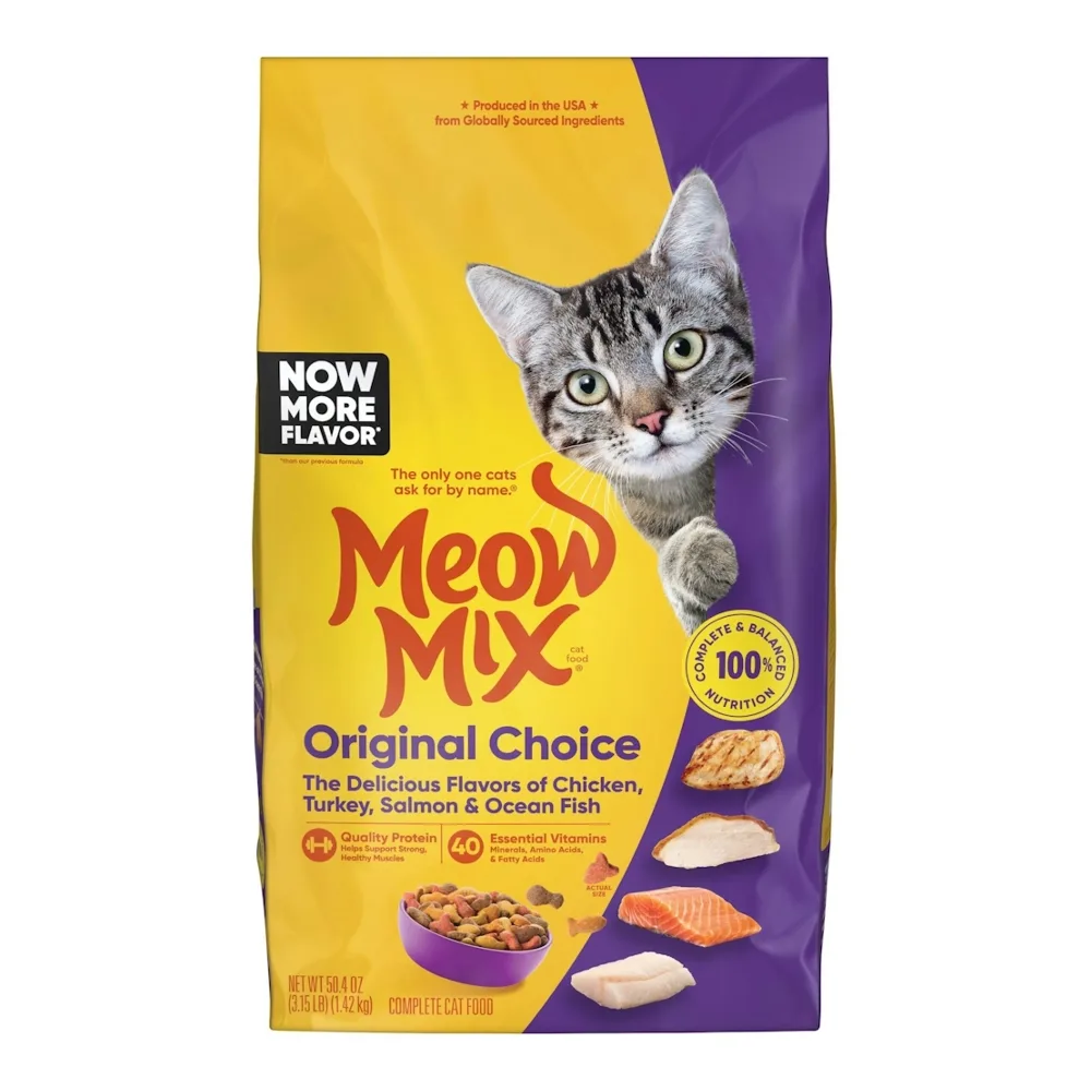 829274513753 MEOW MIX ORIG CAT FOOD 3.15LB - Image 1