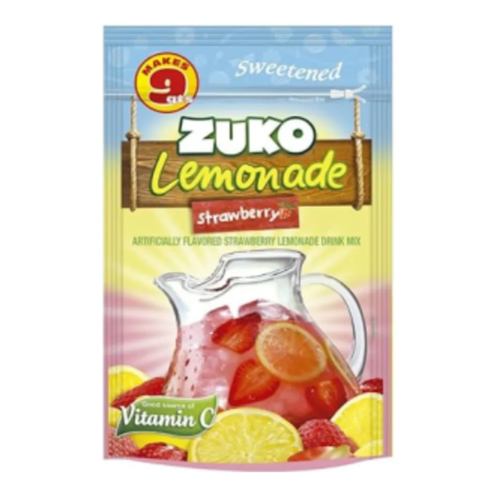 830108000530 ZUKO PWDR STRBRY LEMONADE 14.1Z - Image 1