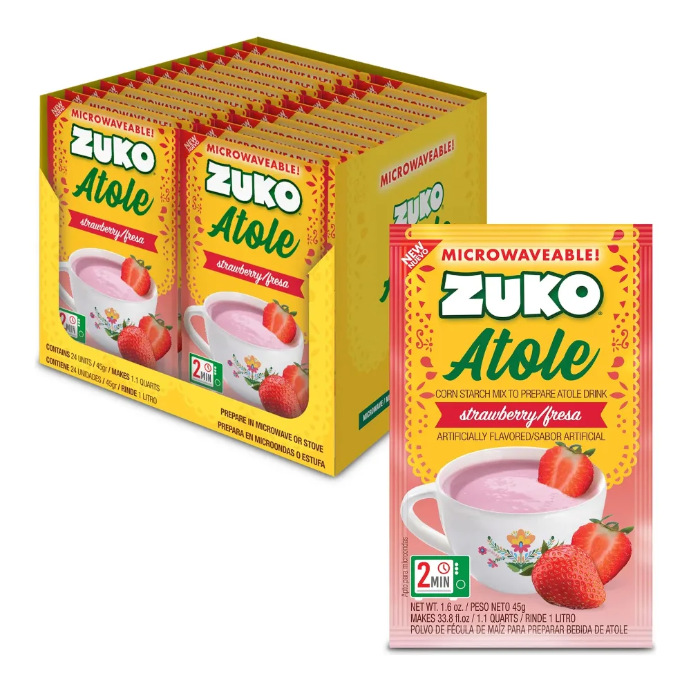 830108001094 ZUKO ATOLE STRAWBERRY 1.6Z - Image 1
