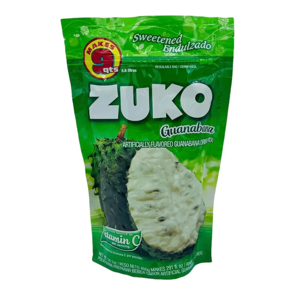 830108703974 ZUKO PWDR GUANABANA 14.1Z - Image 1