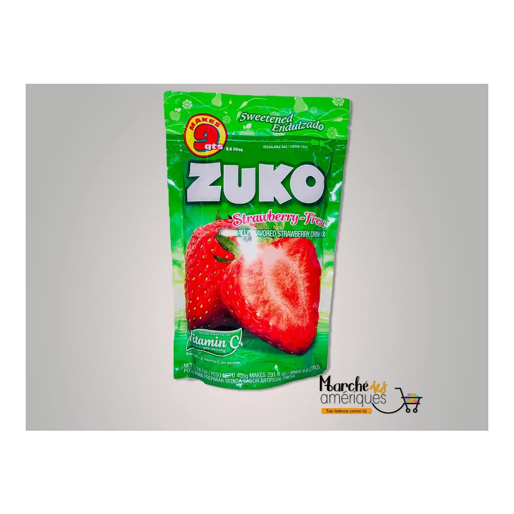 830108732554 ZUKO PWDR STRAWBERRY 14.1Z - Image 1