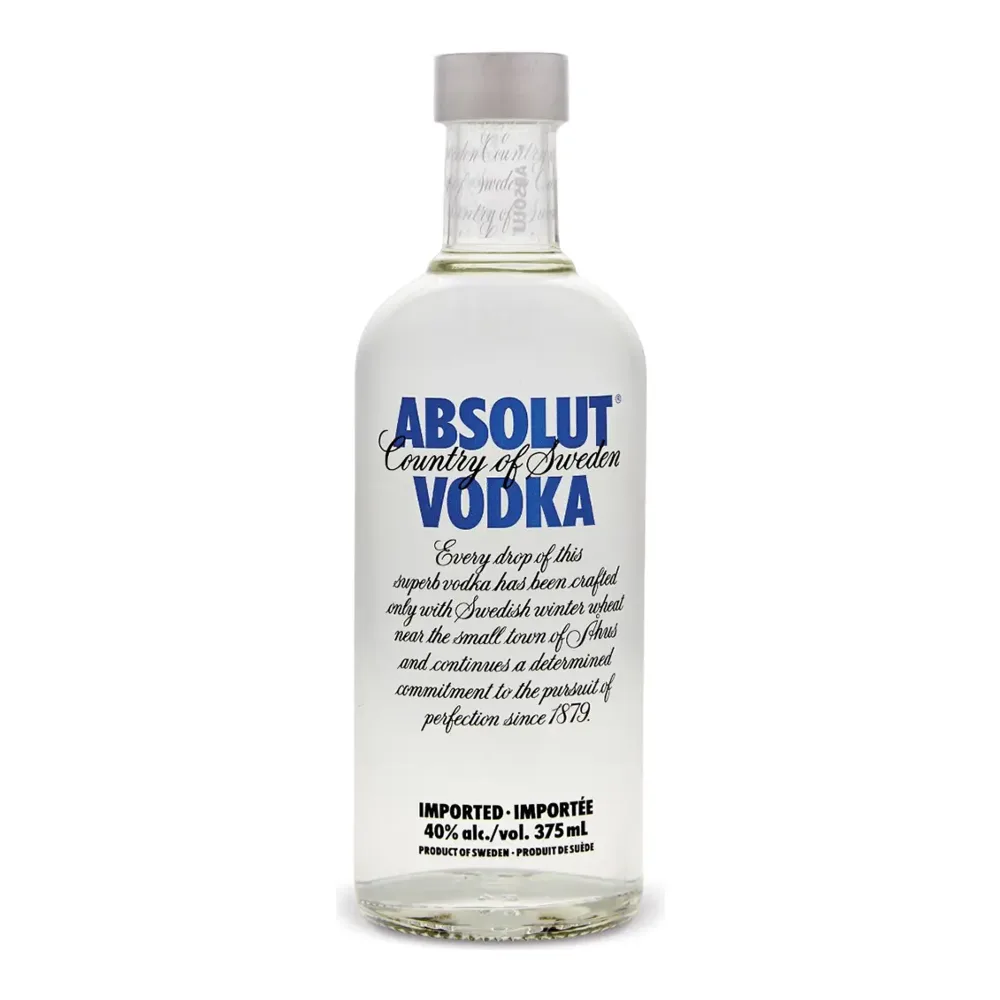 835229000209 ABSOLUT VODKA 375ML - Image 1