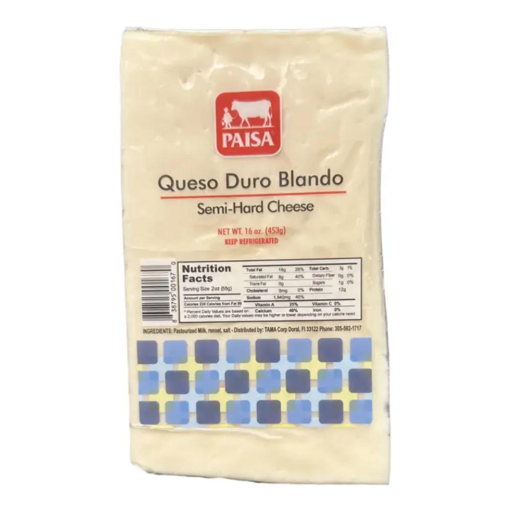 838795001670 PAISA QUESO DURO BLANDO 16Z - Image 1