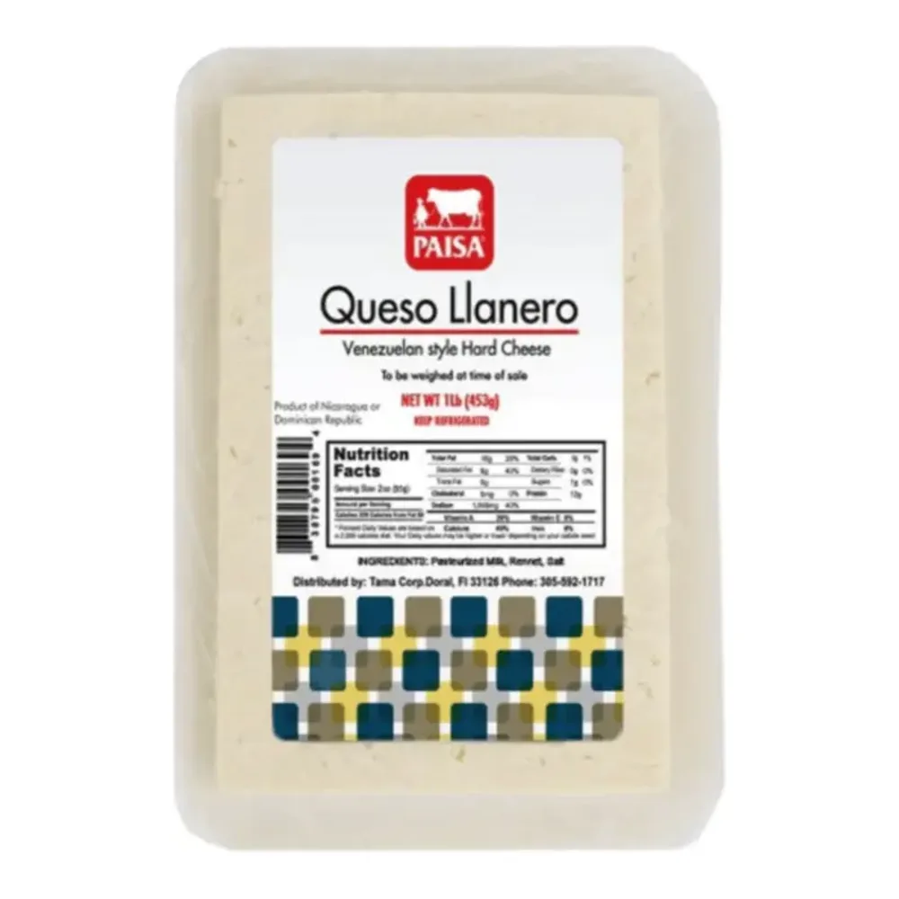 838795001694 PAISA QUESO LLANERO HARD CHS 2LB - Image 1