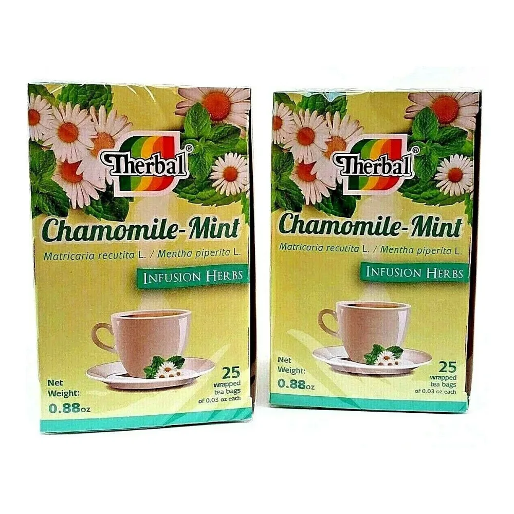839490003662 TE THERBAL CHAMOMILE/MINTTEA 25CT - Image 1