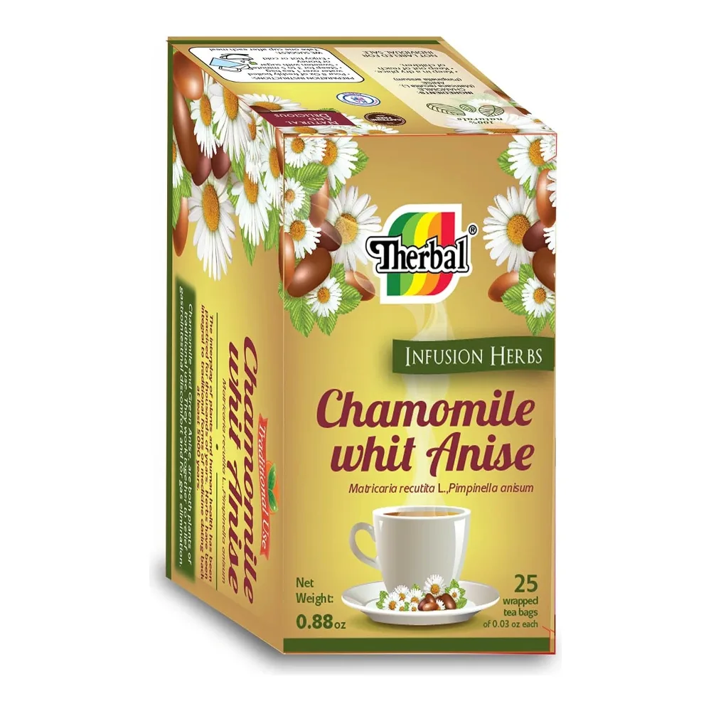 839490004034 TE THERBAL MANSANILLA-ANISE 25CT - Image 1