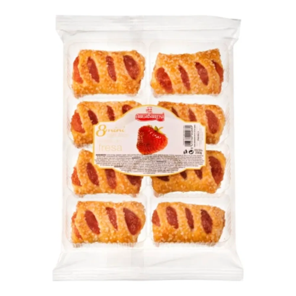 8413760005871 ARRUABARRENA MINI STRUDEL STRAWBERRY 7Z - Image 1