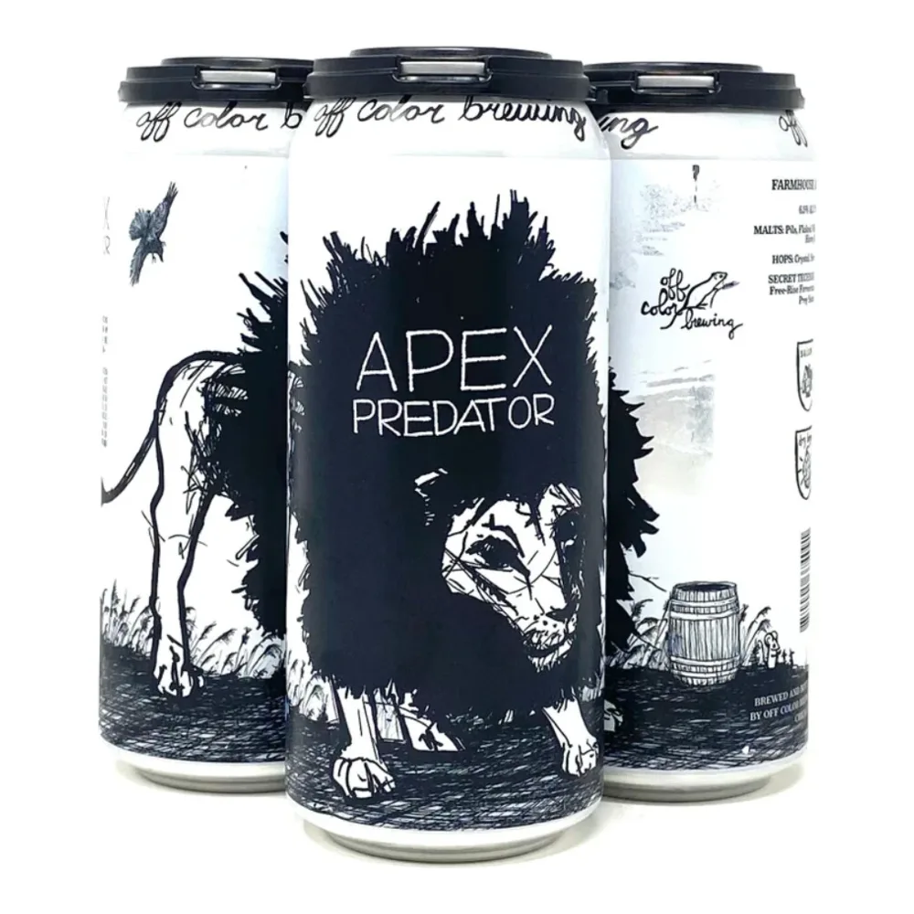 850005374091 OFF COLOR APEX PREDATOR 16Z/4PK - Image 1