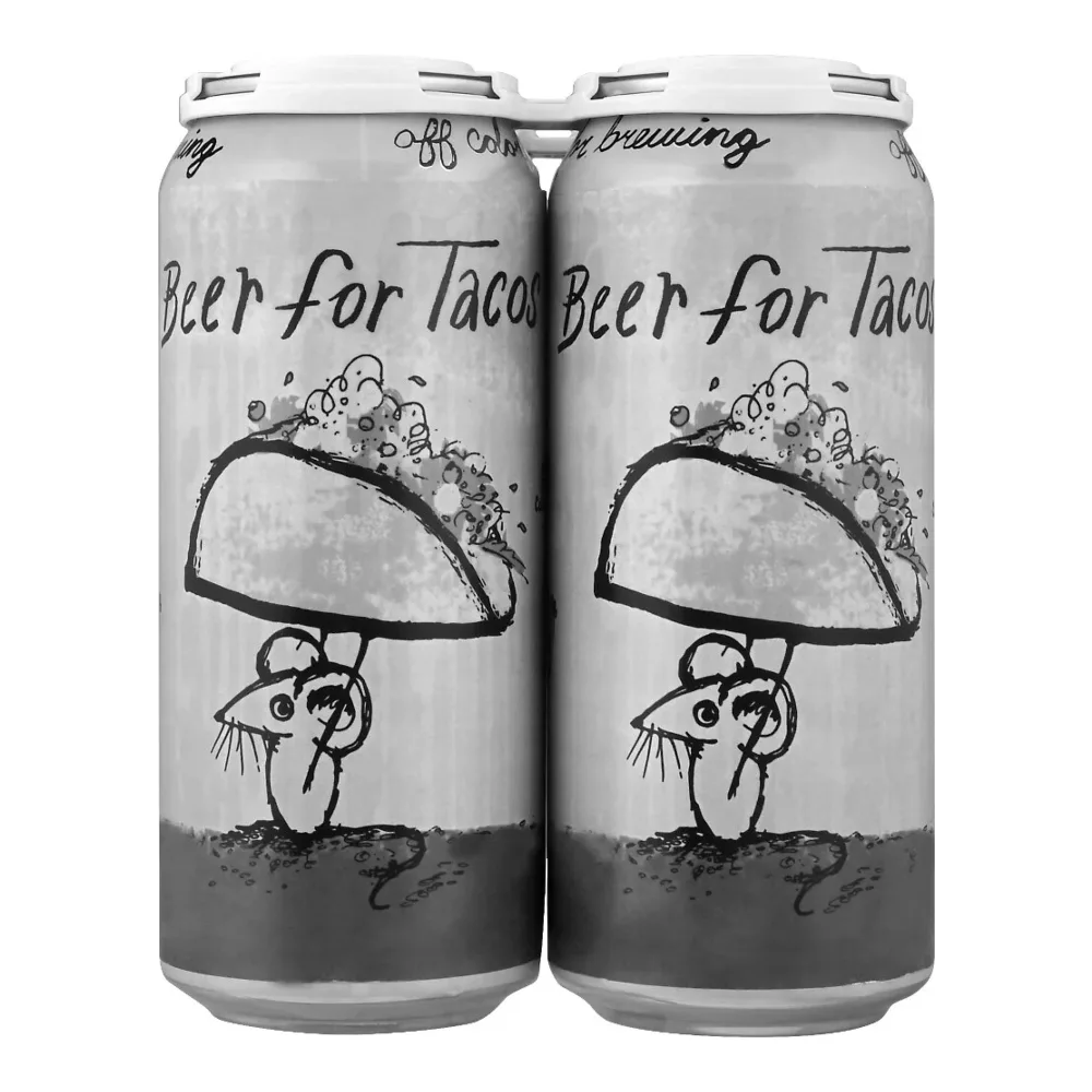 850005374206 OFF BEER FOR TACOS 16Z/4PK - Image 1