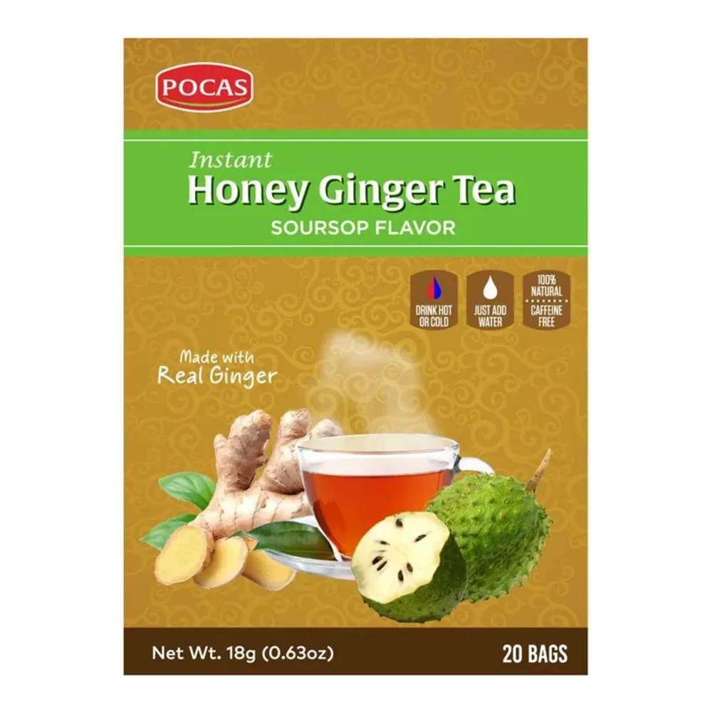 850006748419 POCAS ORGANIC SOURSOP TEA 20CT - Image 1