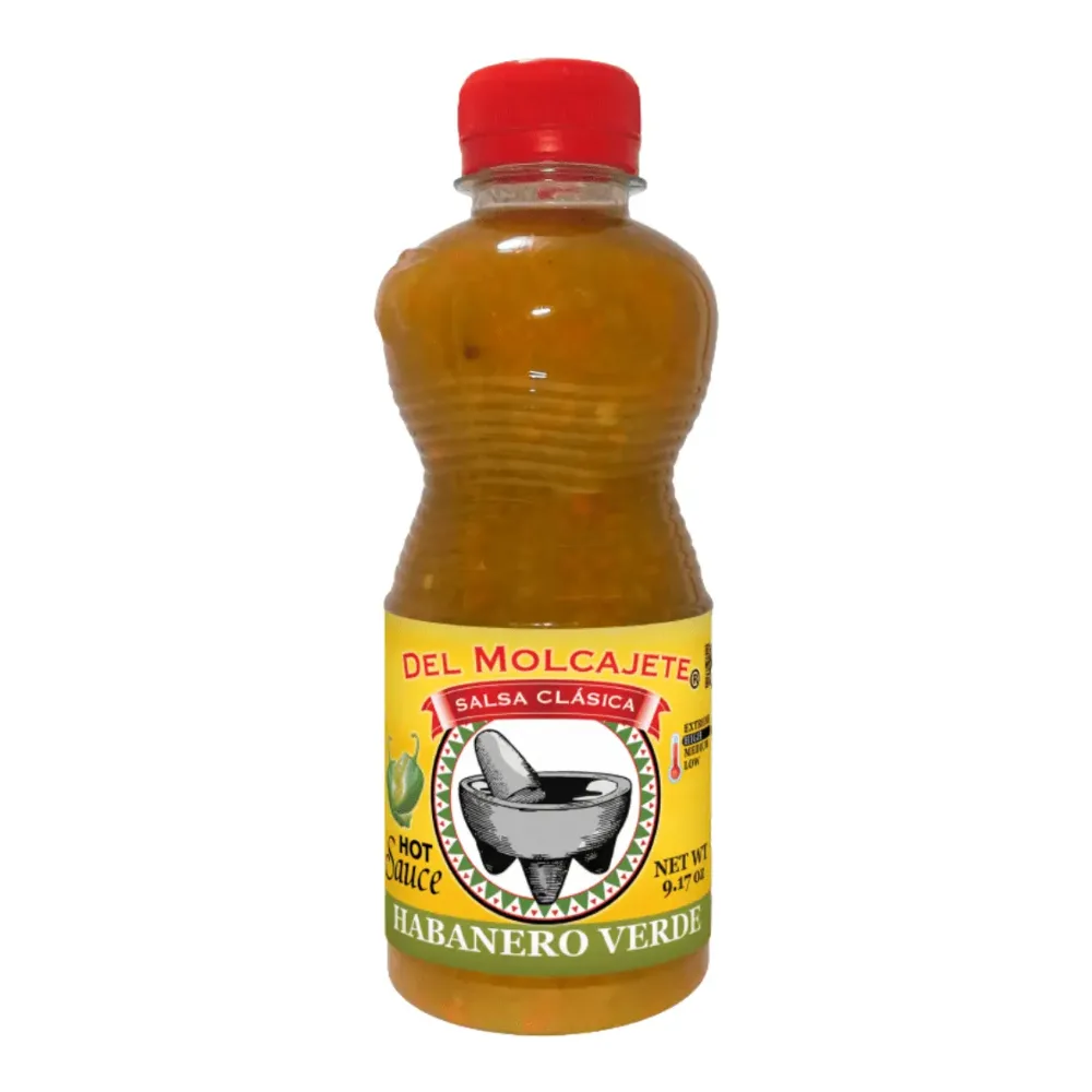 850008265242 DEL MOLCAJETE SALSA HABANERO VERDE 9Z - Image 1