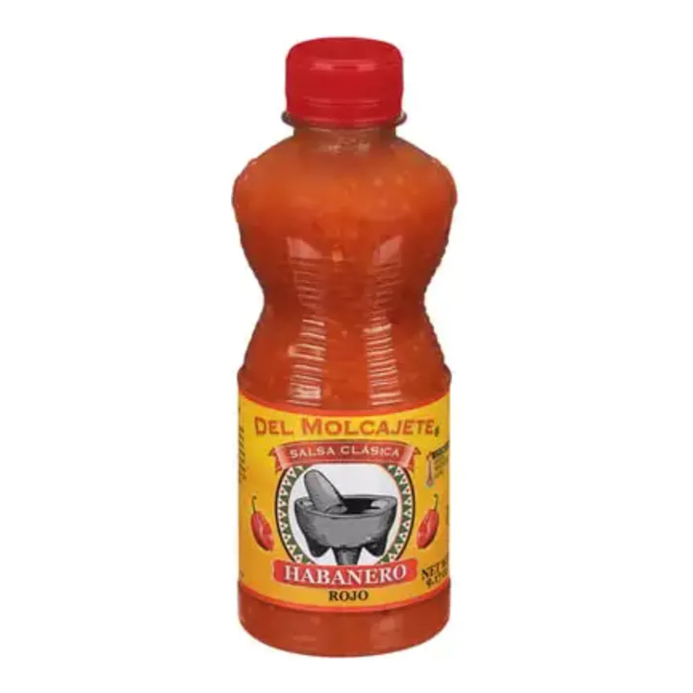 850008265259 DEL MOLCAJETE SALSA HABANERO ROJO 9Z - Image 1