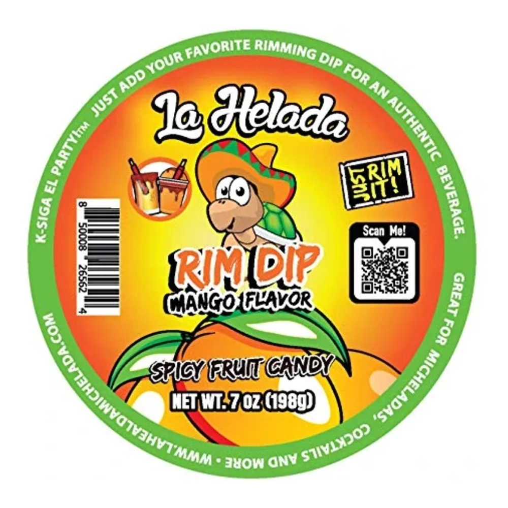 850008265624 LA HELADA RIM DIP MANGO 7Z - Image 1