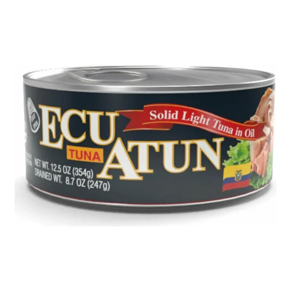 850018933681 ECUATUN TUNA IN OIL JUMBO 12Z - Image 1