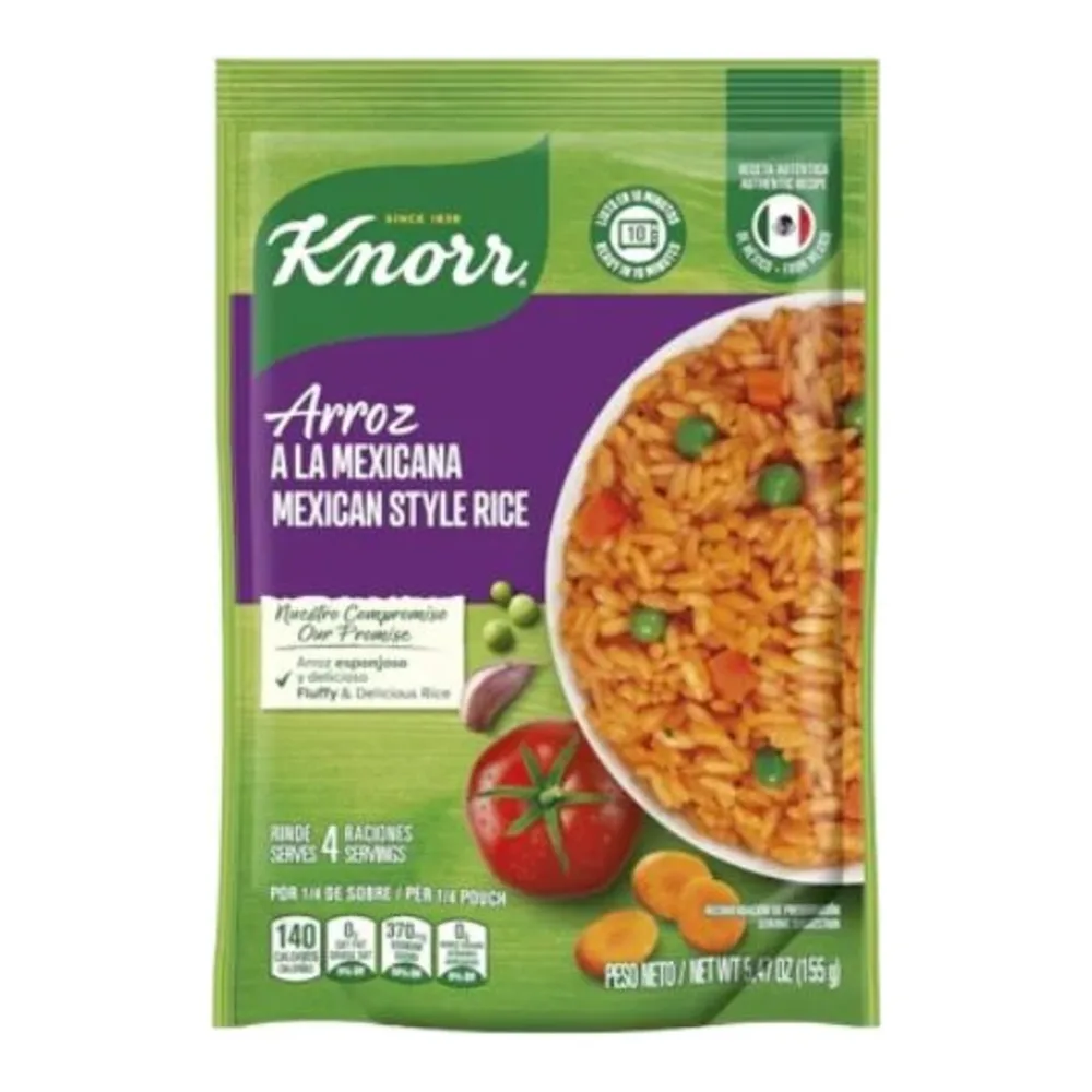 850050048015 KNORR MEX STYLE RICE 5.4Z - Image 1