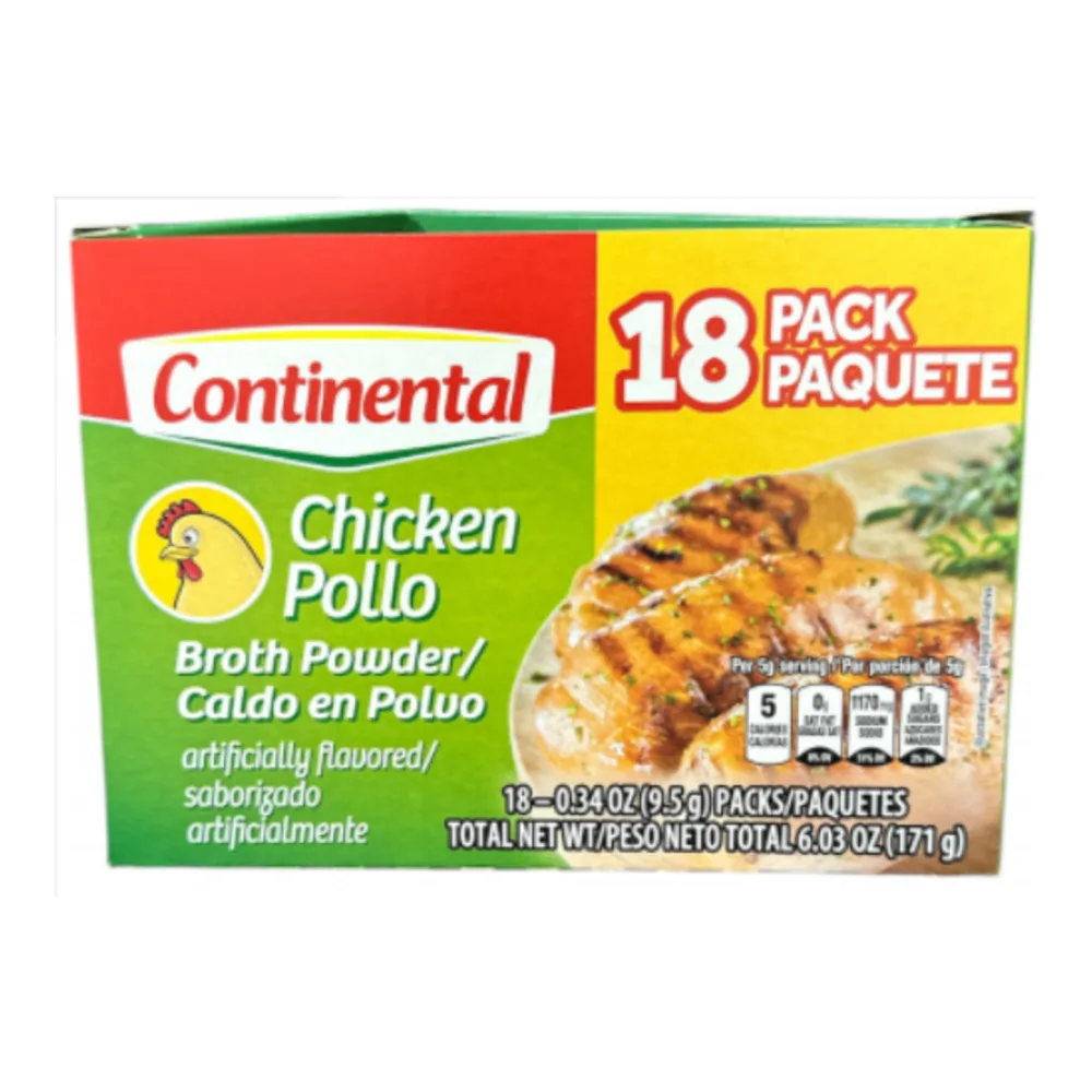 850050048145 CONTINENTAL CHICKEN BROTH 18PK - Image 1