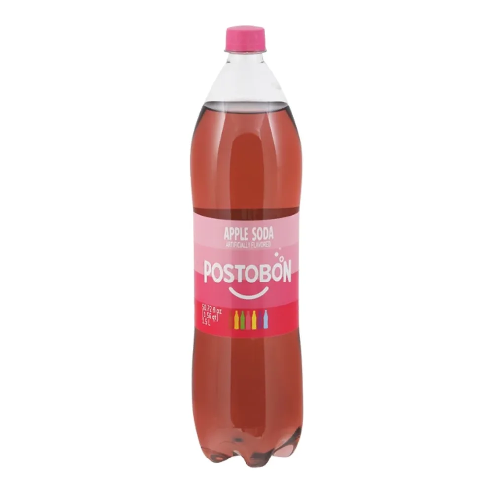 850050430896 POSTOBON APPLE SODA 1.5LT - Image 1