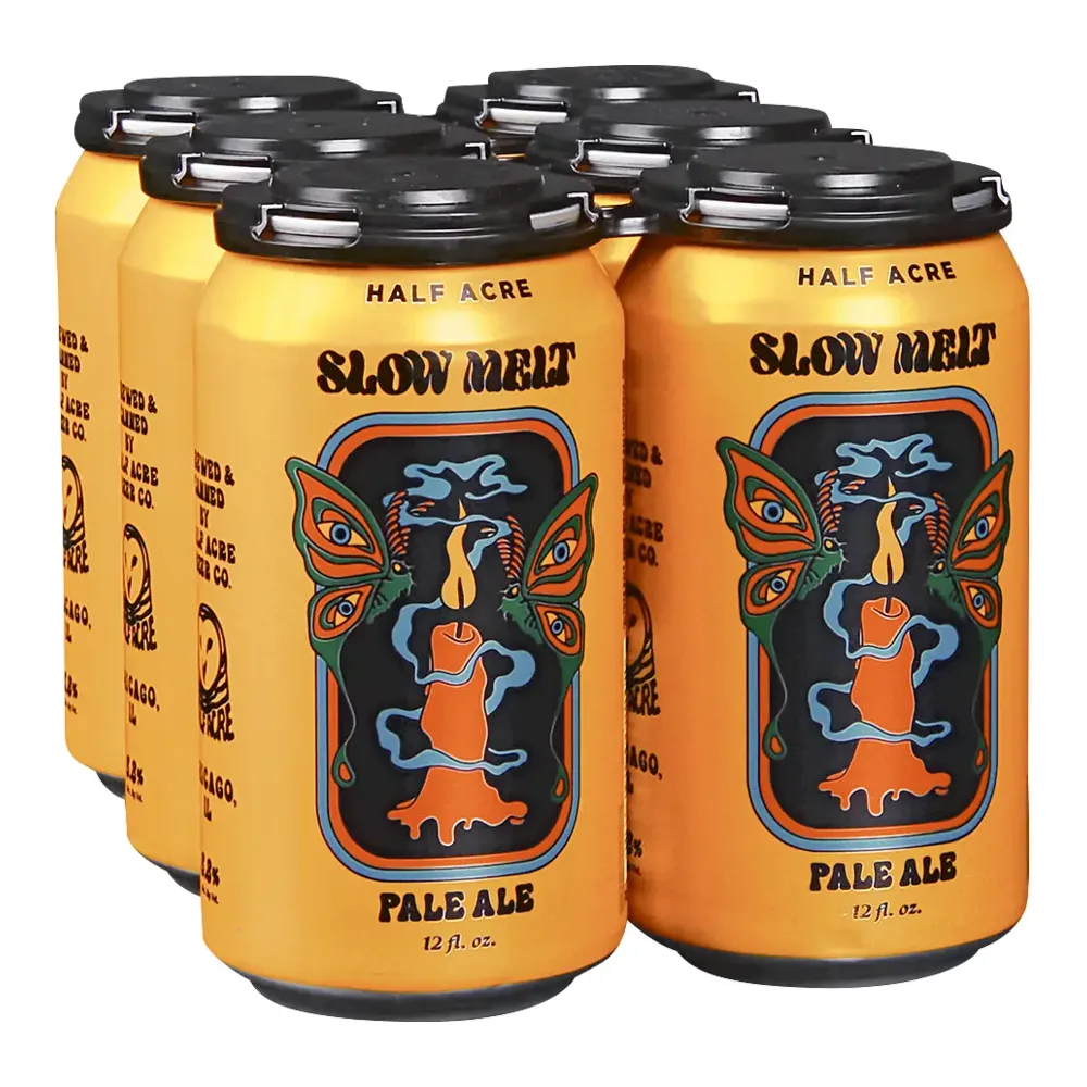 850438002202 SLOW MELT PALE ALE CANS 12Z/6PK - Image 1