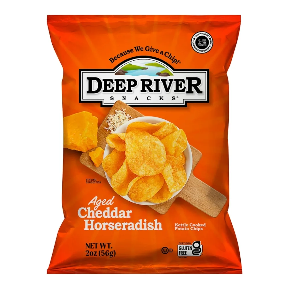 850668000504 DEEP RIVER CHIPS CHEDDAR 2Z - Image 1