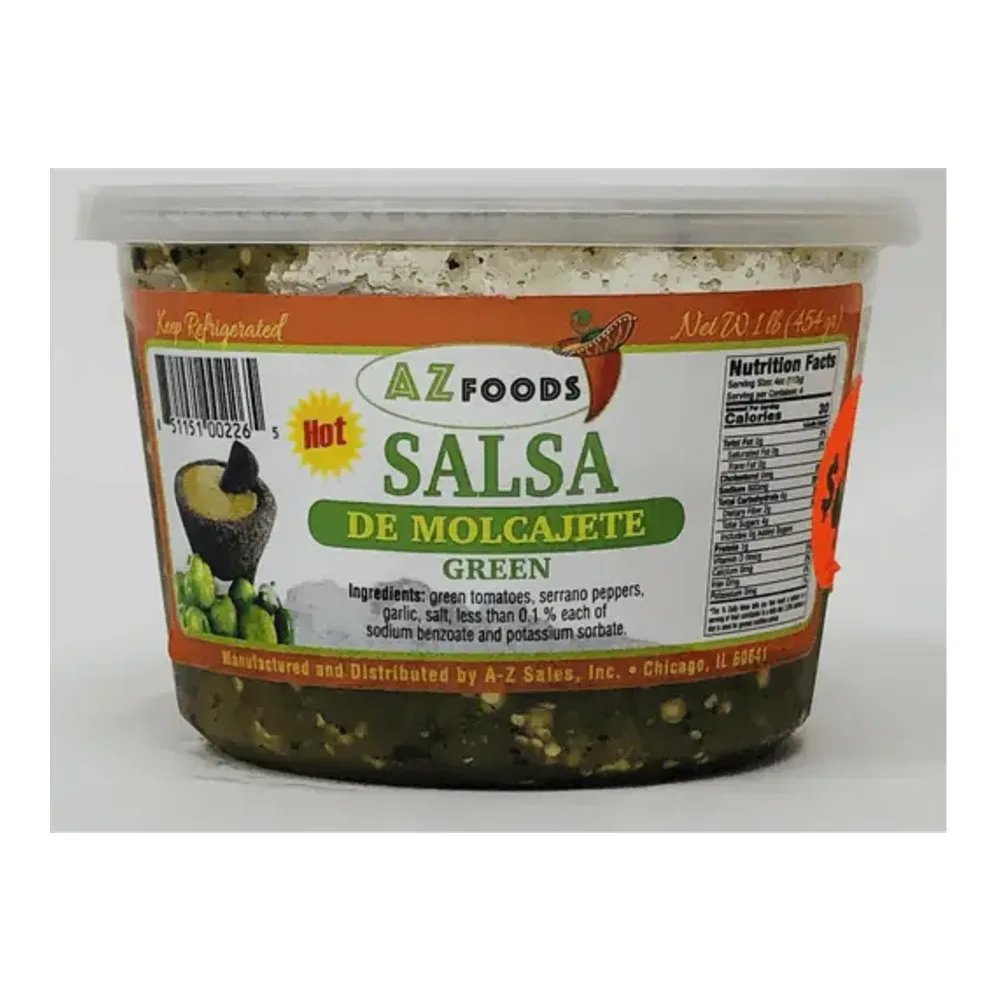 851151002265 A-Z SALSA DE MOLCAJETE 16Z - Image 1