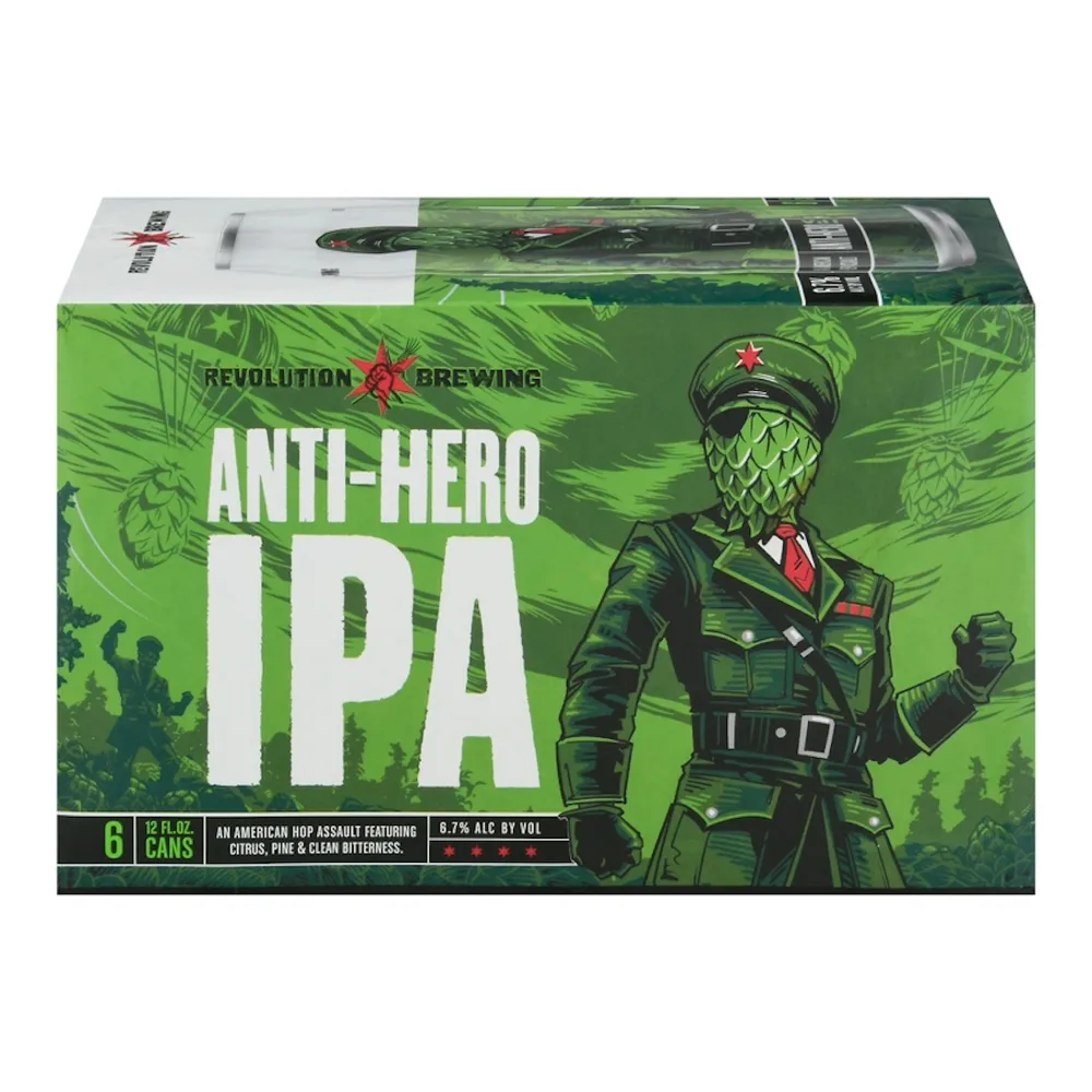 851464003089 REVOLUTION IPA ANTI-HERO 12Z/6PK - Image 1