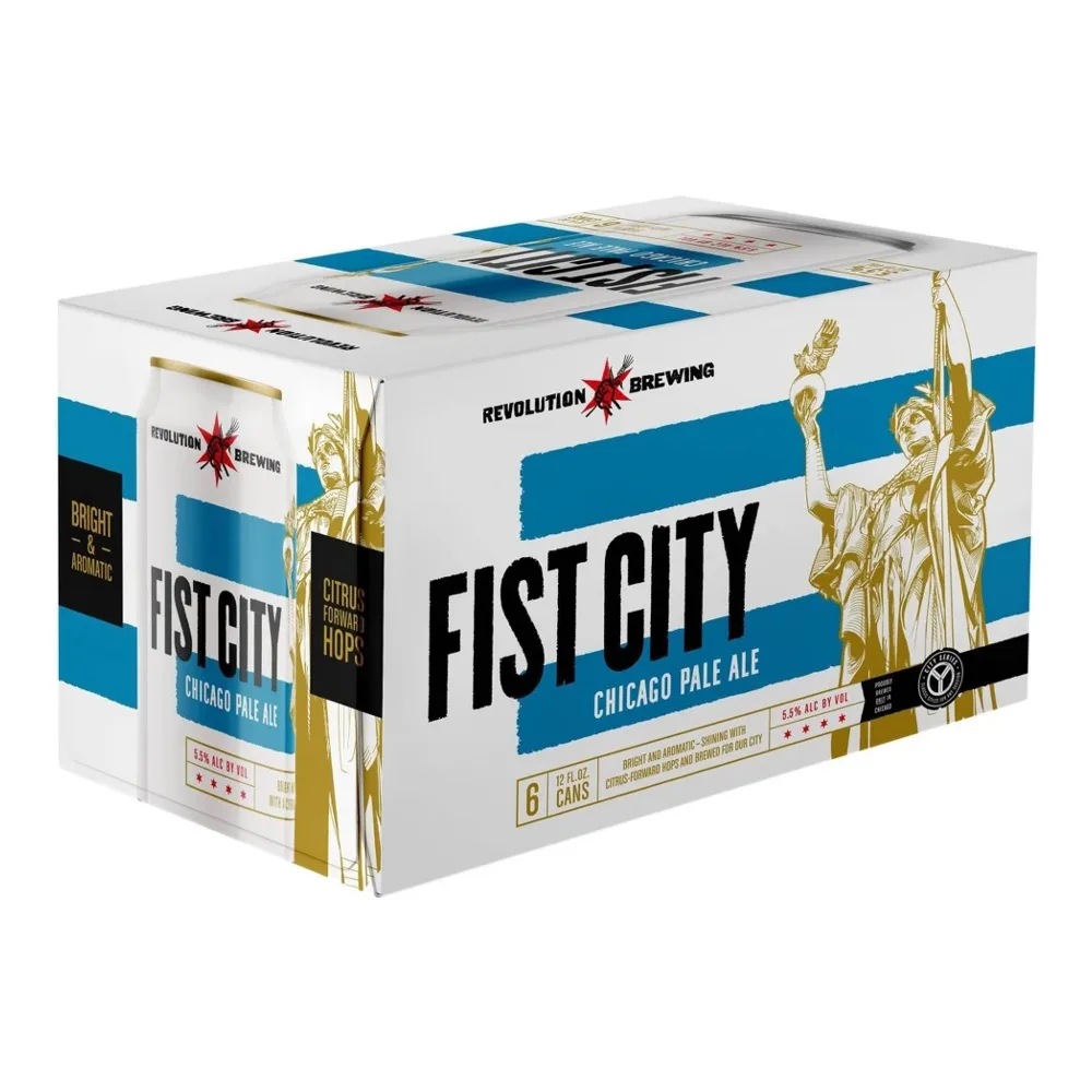 851464003423 REVOLUTION FIST CITY 12Z/6PK - Image 1