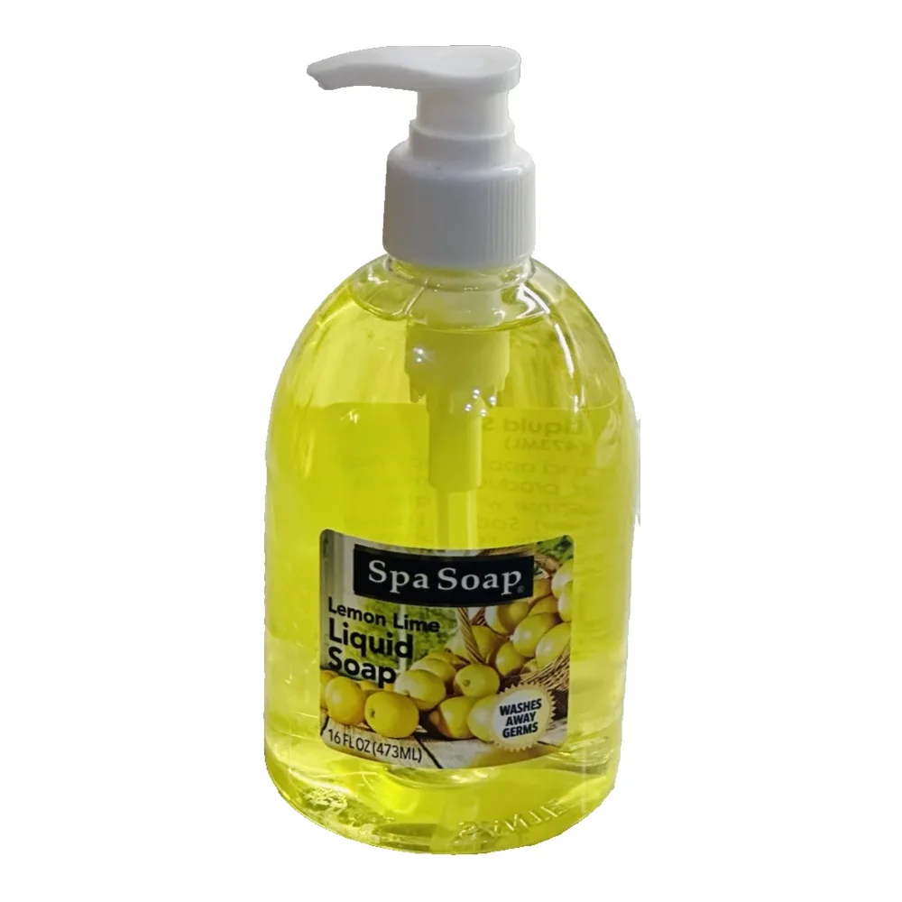 852474361015 SPA HAND SOAP LEMON LIME 16Z - Image 1
