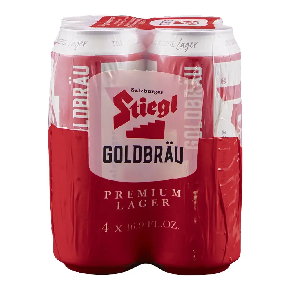 852527000991 STIEGL RADLER BEER GOLDBRA 6Z/4PK - Image 1