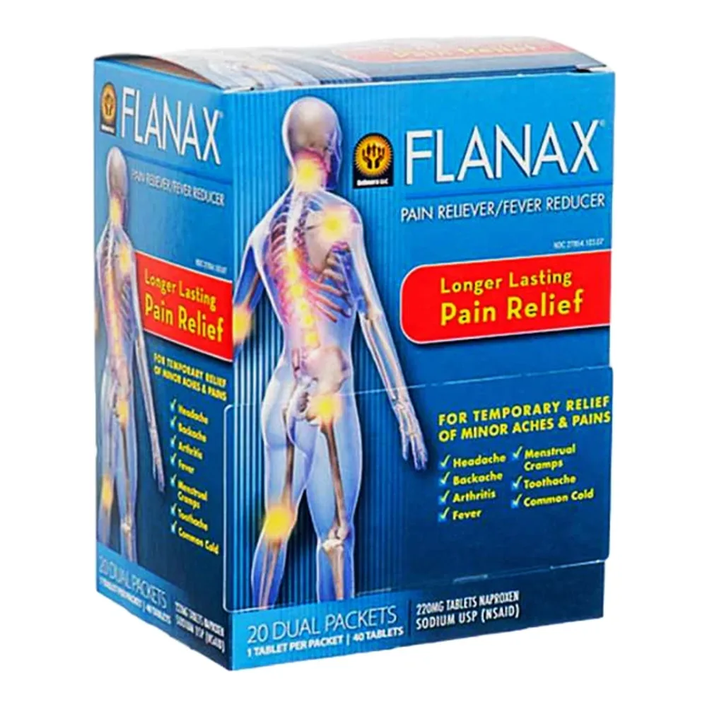 853030002069 FLANAX PAIN RELIEF 220mg - Image 1