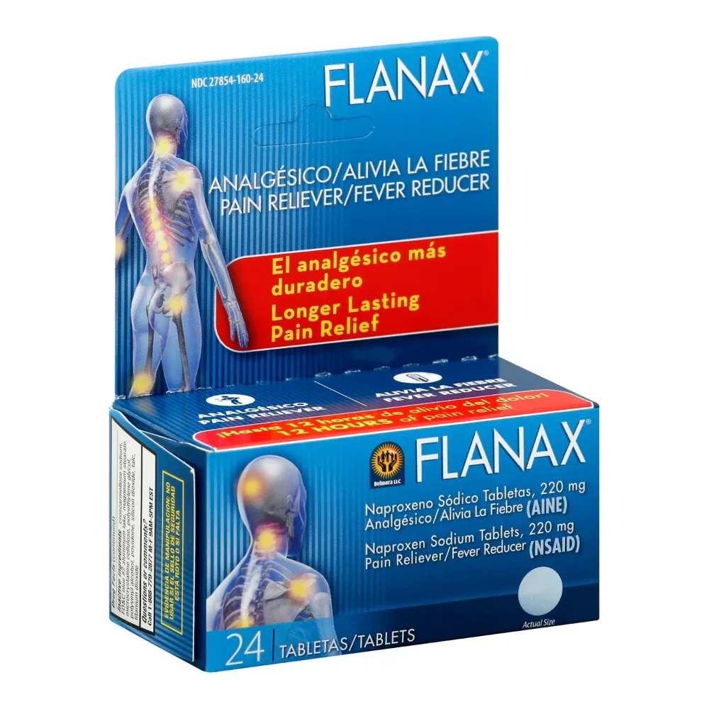 853030002106 FLANAX PAIN RELIEF 220MG - Image 1