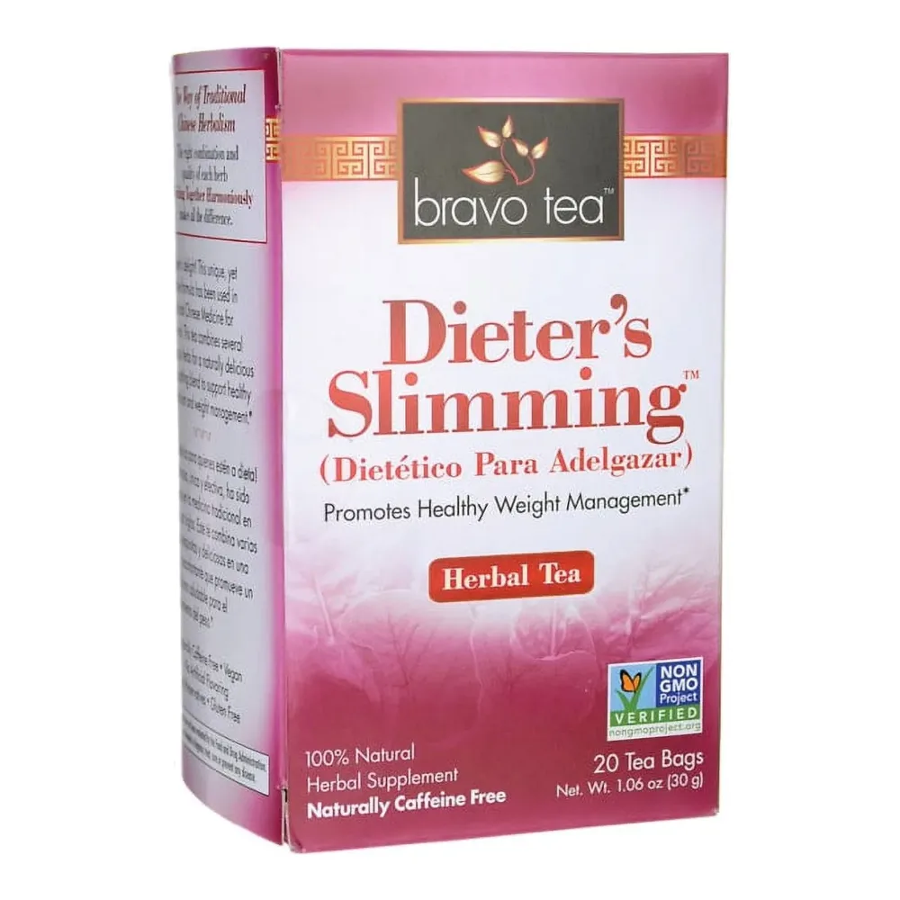855533005035 BRAVO TEA DIETER`S SLIMMING 20CT - Image 1
