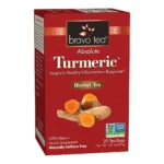 BRAVO TEA TURMERIC/CURCUMA 20CT