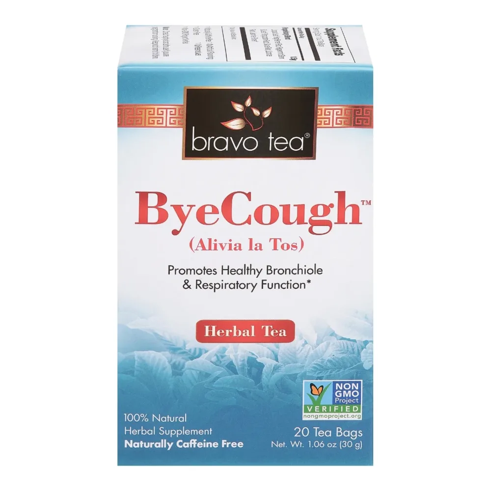 855533005387 BRAVO TEA BYE COUGH 20CT - Image 1