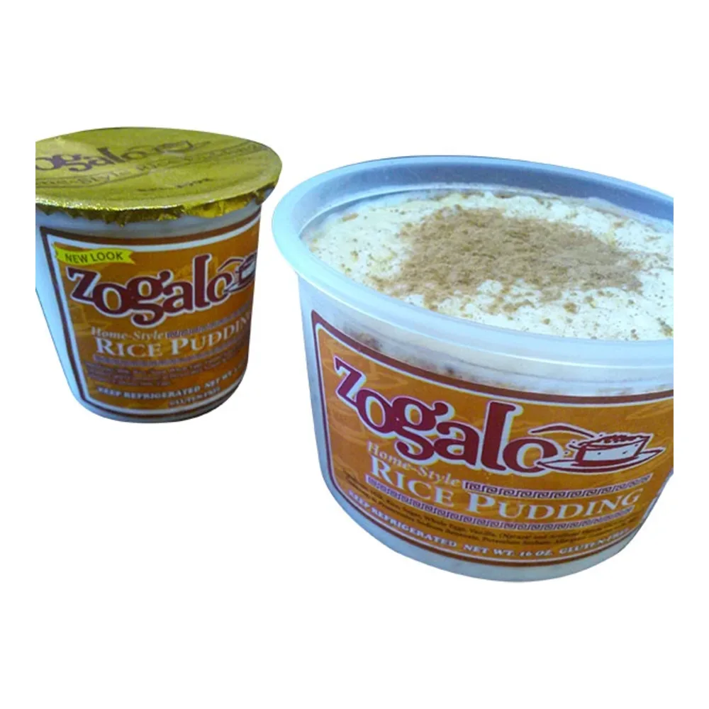 856738000160 ZOGALO RICE PUDDING 16Z - Image 1